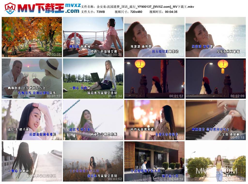 余安童-沈园遗梦_国语_流行_YF900137